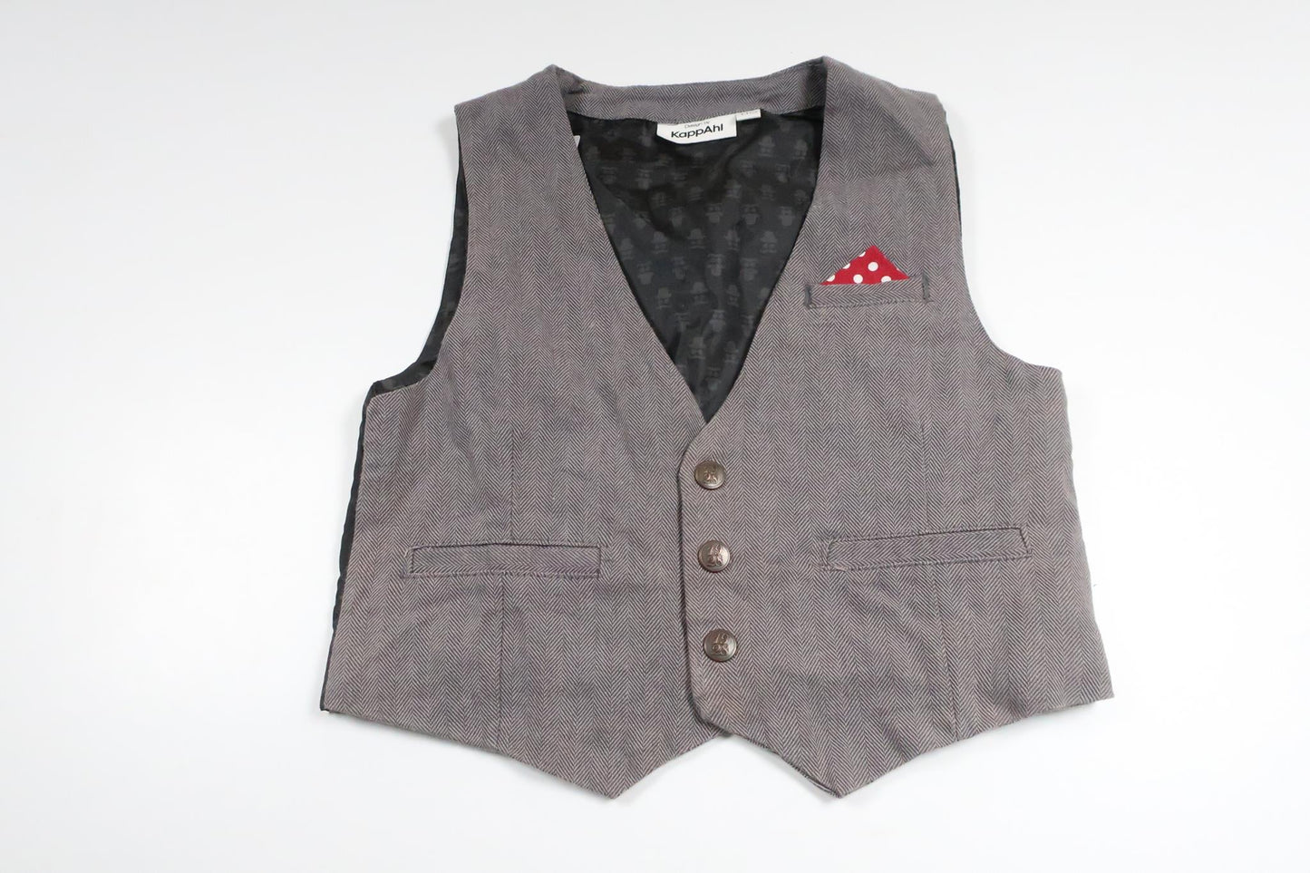 Suit vest from Kappahl - Size 110 - Grey