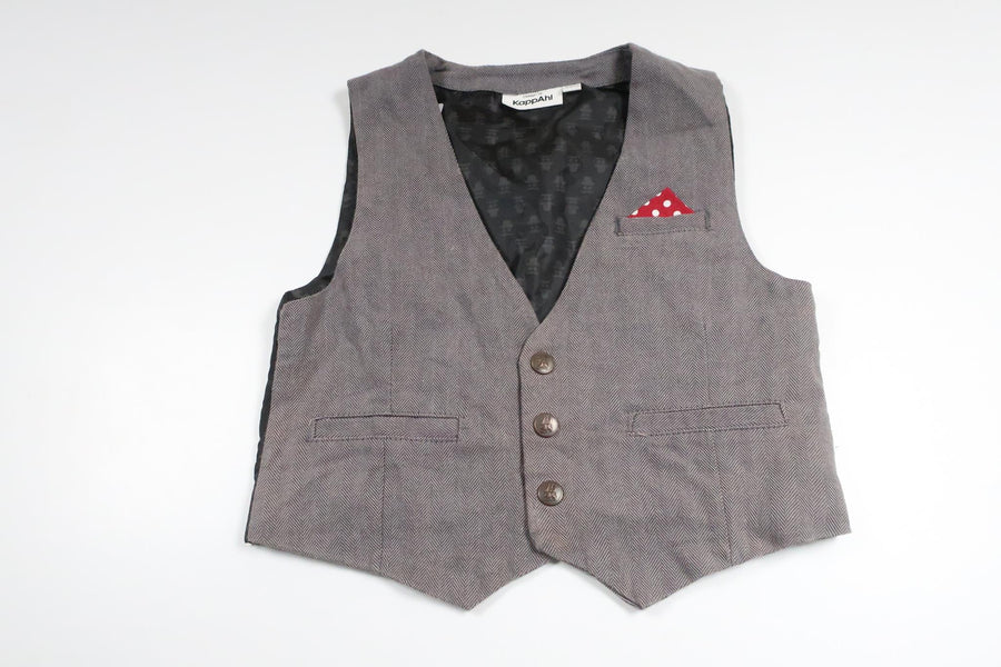 Suit vest from Kappahl - Size 110 - Grey