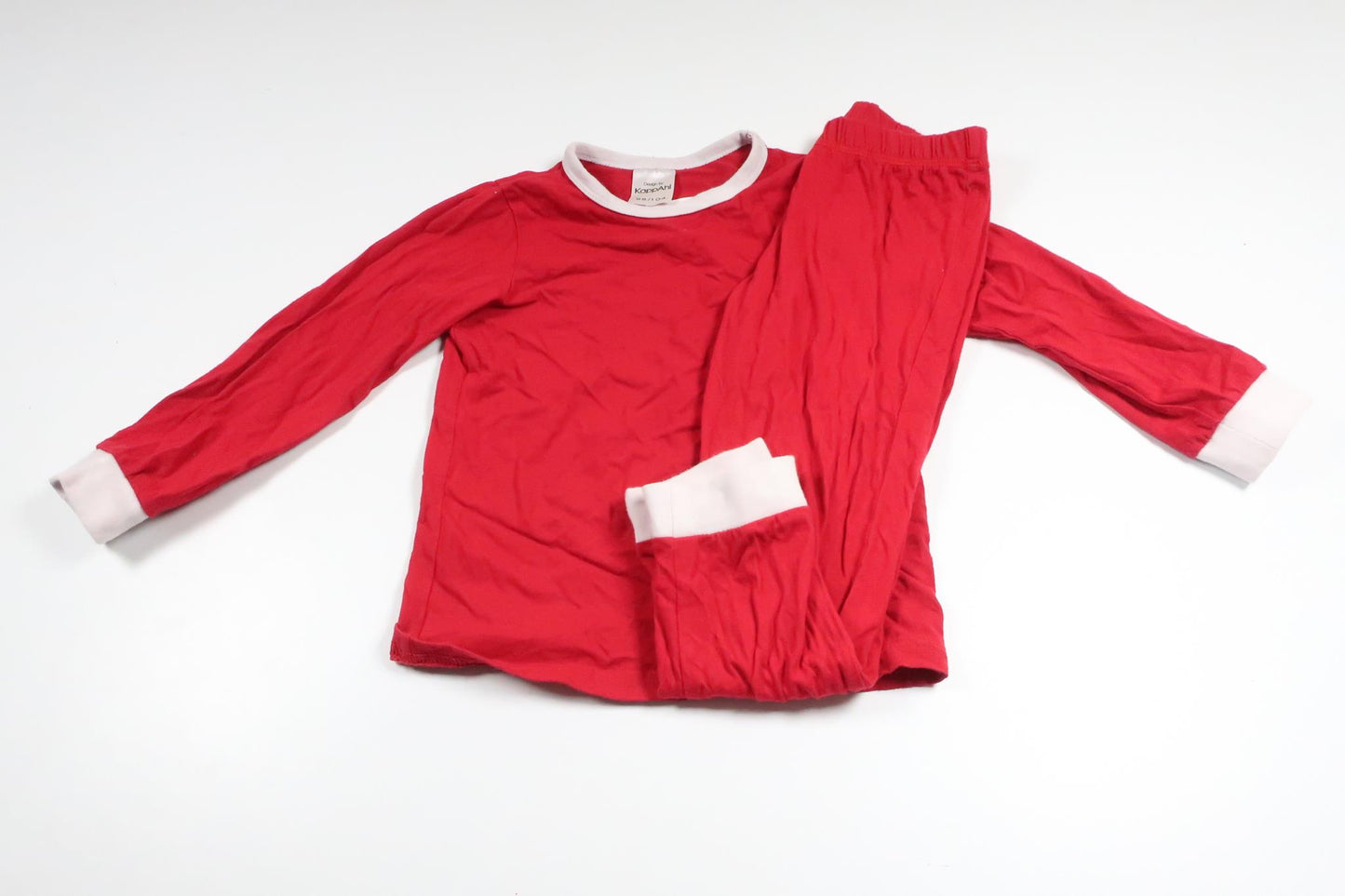 Santa costume (without hood) from Kappahl - Size 98/104 - Red
