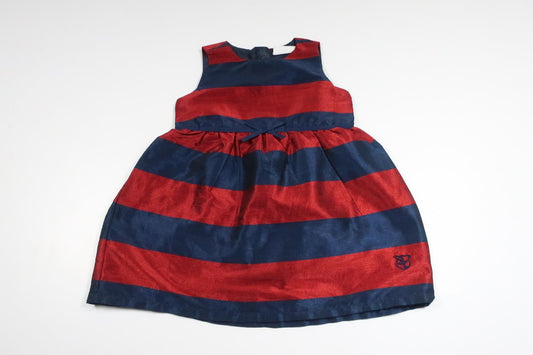 Striped party dress from Hampton Republic - Size 68 - Red