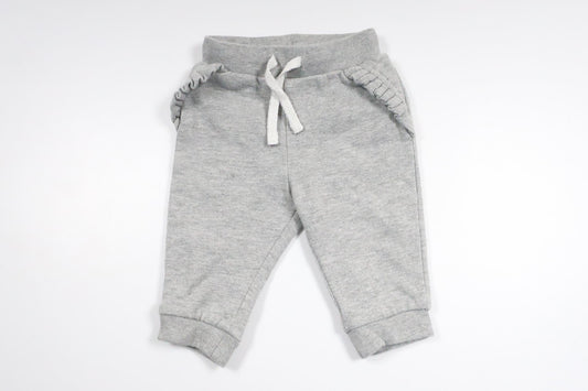 Pants with ruffles from Åhléns - Size 50/56 - Grey