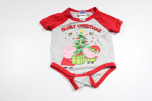 Bodysuit with Greta Pig from Peppa Pig - Size 62 - Grey