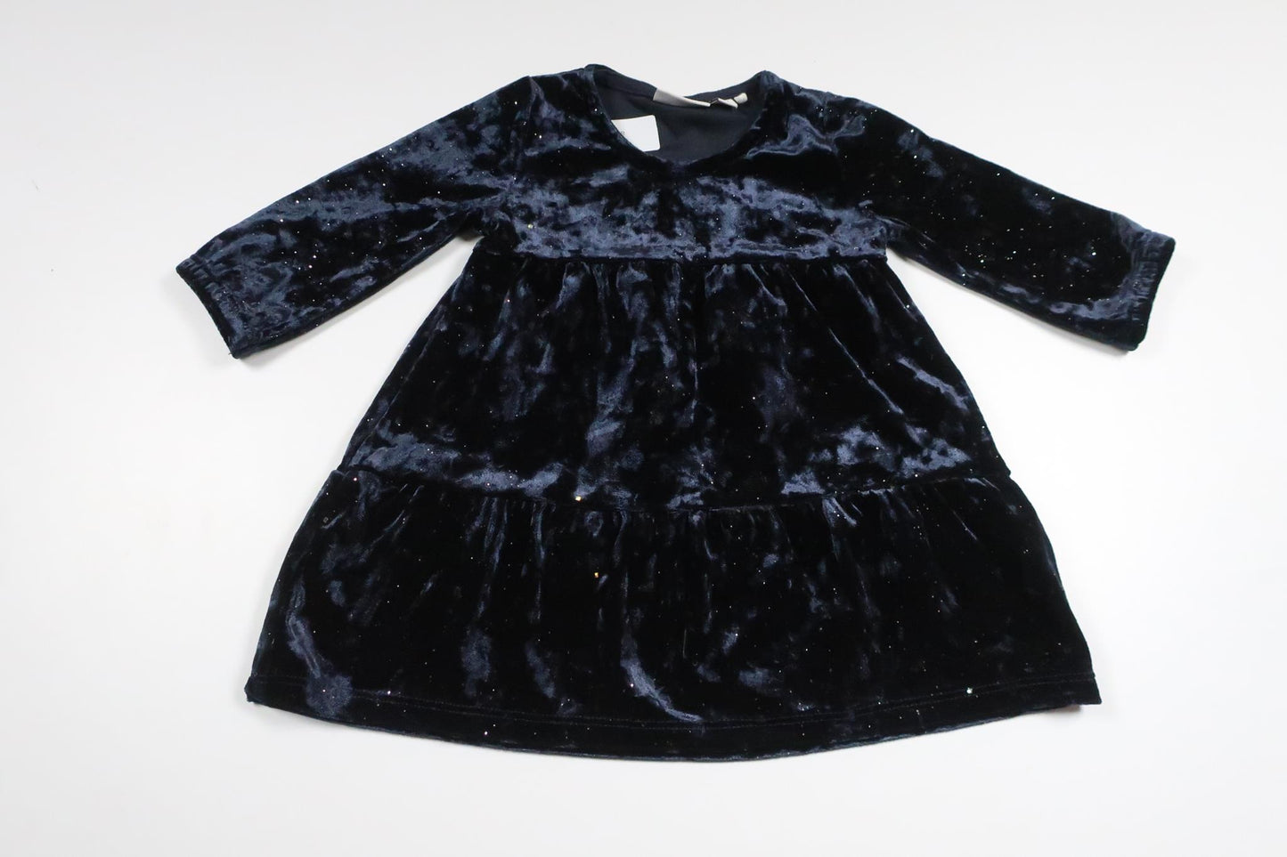 Velour dress from Name It - Size 62 - Navy blue