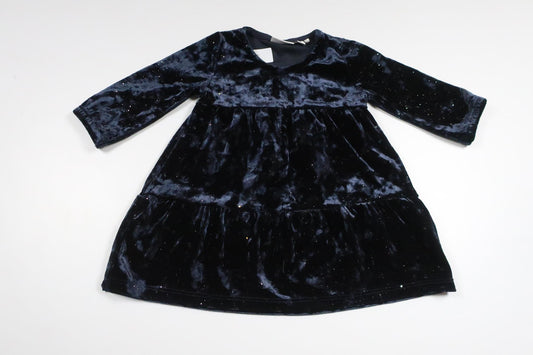 Velour dress from Name It - Size 62 - Navy blue
