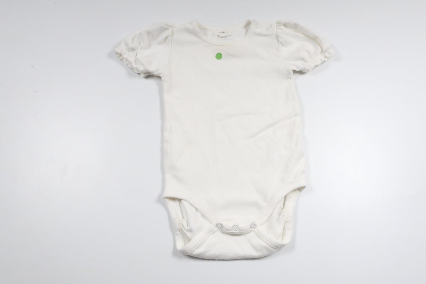 Body von Newbie – Größe 74 – Weiß