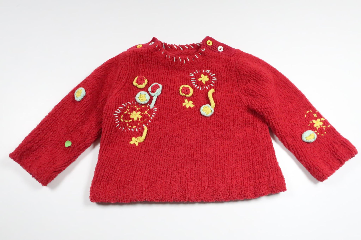 Knitted sweater from Marese - Size 80/86 - Red