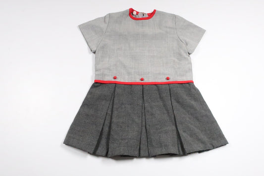 Dress from Trevira - Size 92 - Grey