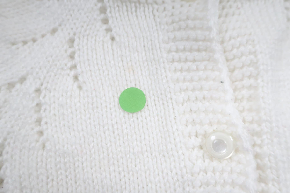 Home-knit sweater from Unknown - Size 80/86 - White