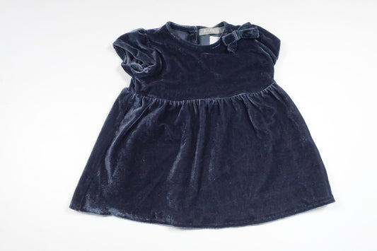 Velour dress from Åhléns - Size 80 - Blue
