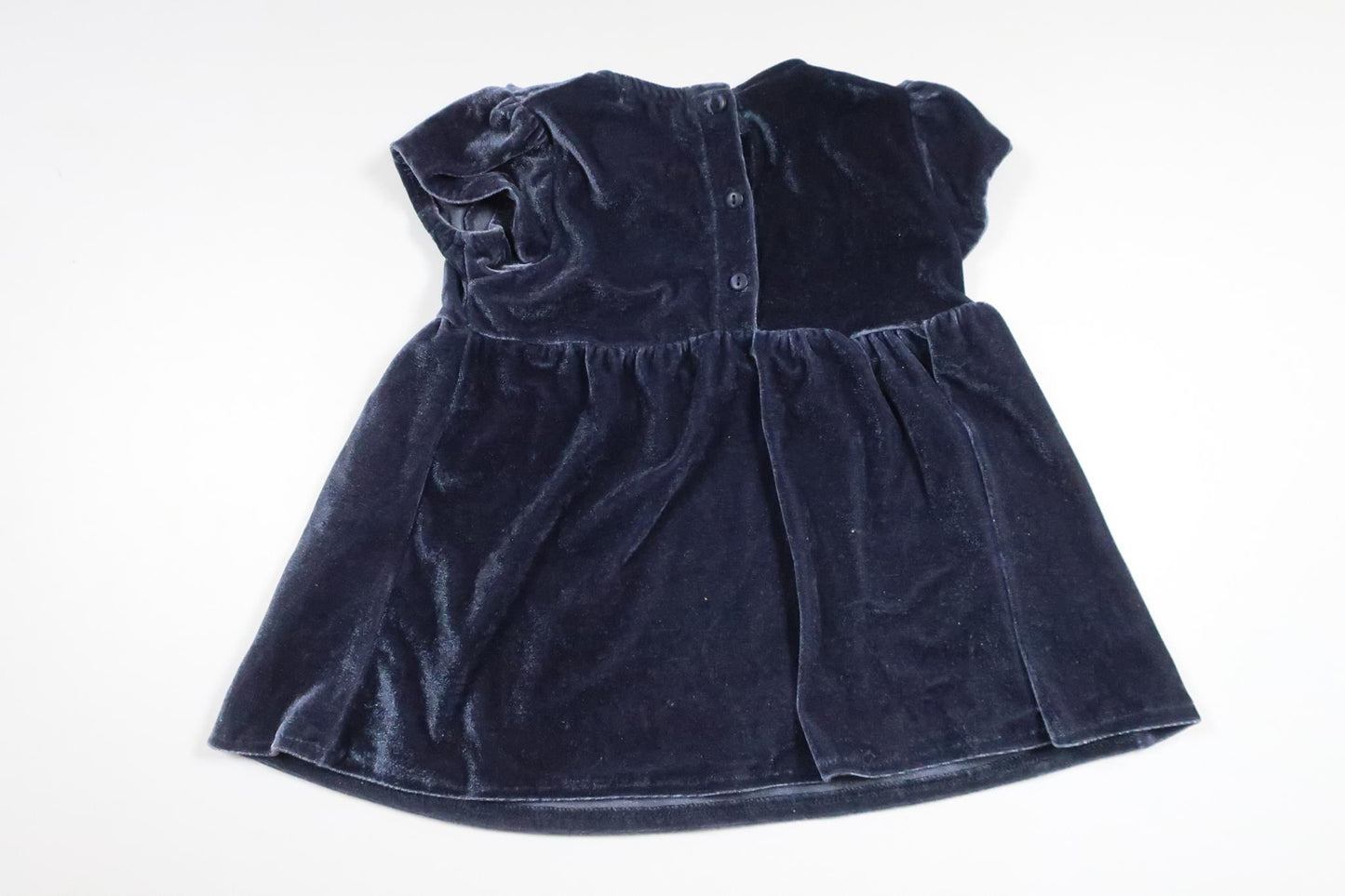 Velour dress from Åhléns - Size 80 - Blue