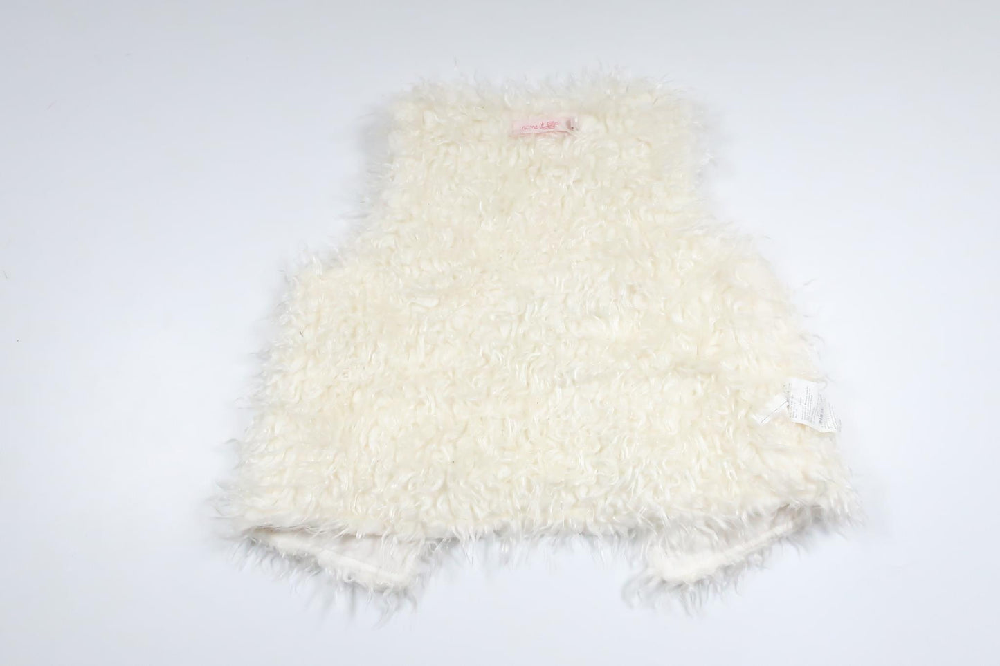 Faux fur vest from Name It - Size 86 - White