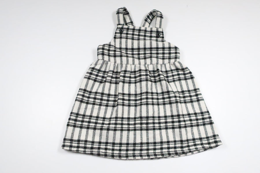 Checked dress from F&amp;F - Size 110 - White