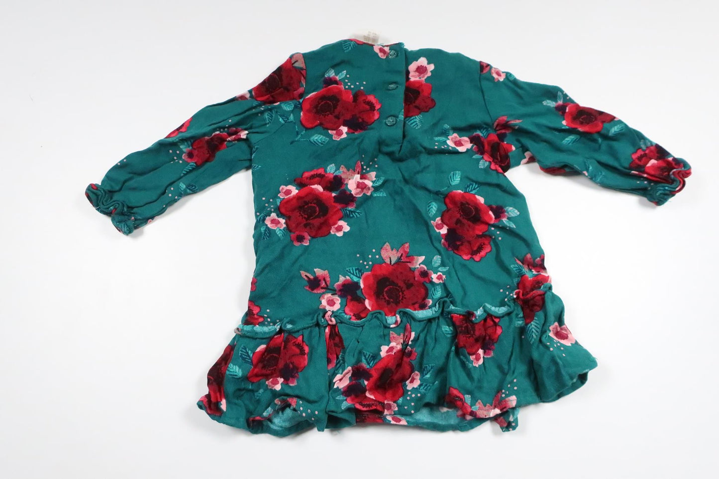Floral dress from H&M - Size 68 - Green