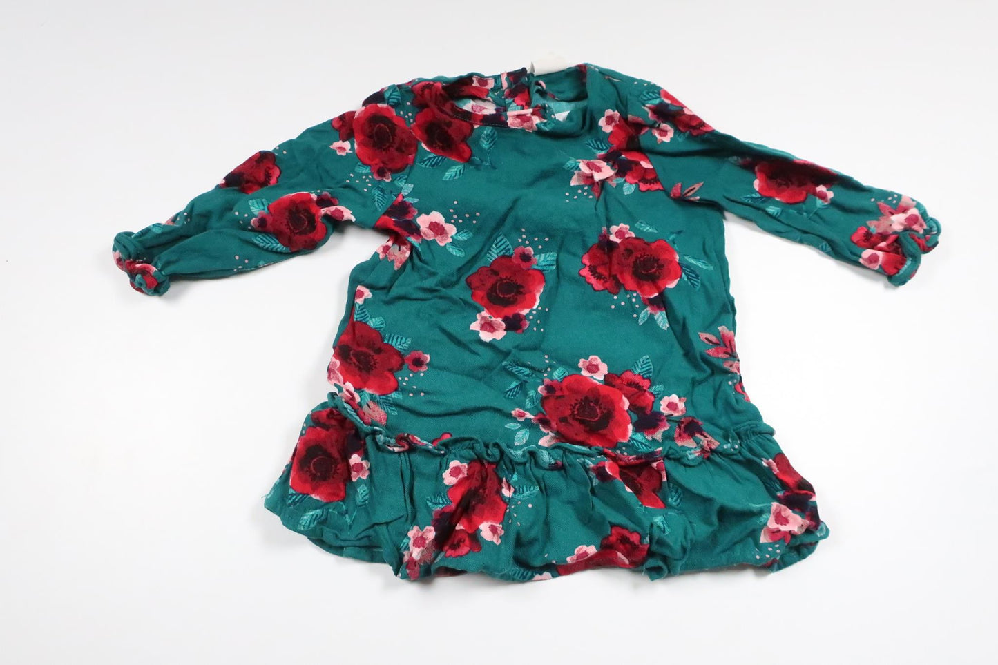 Floral dress from H&M - Size 68 - Green