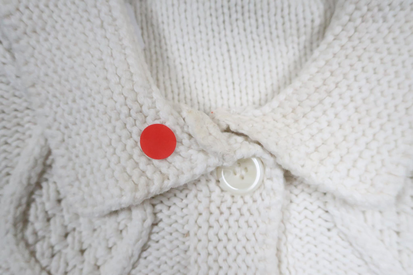 Knitted cardigan from H&M - Size 80 - Off-white