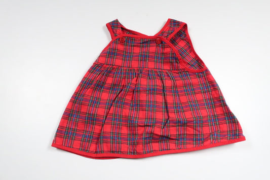 Checkered tunic from Romi Clothing - Size 56/62 - Red