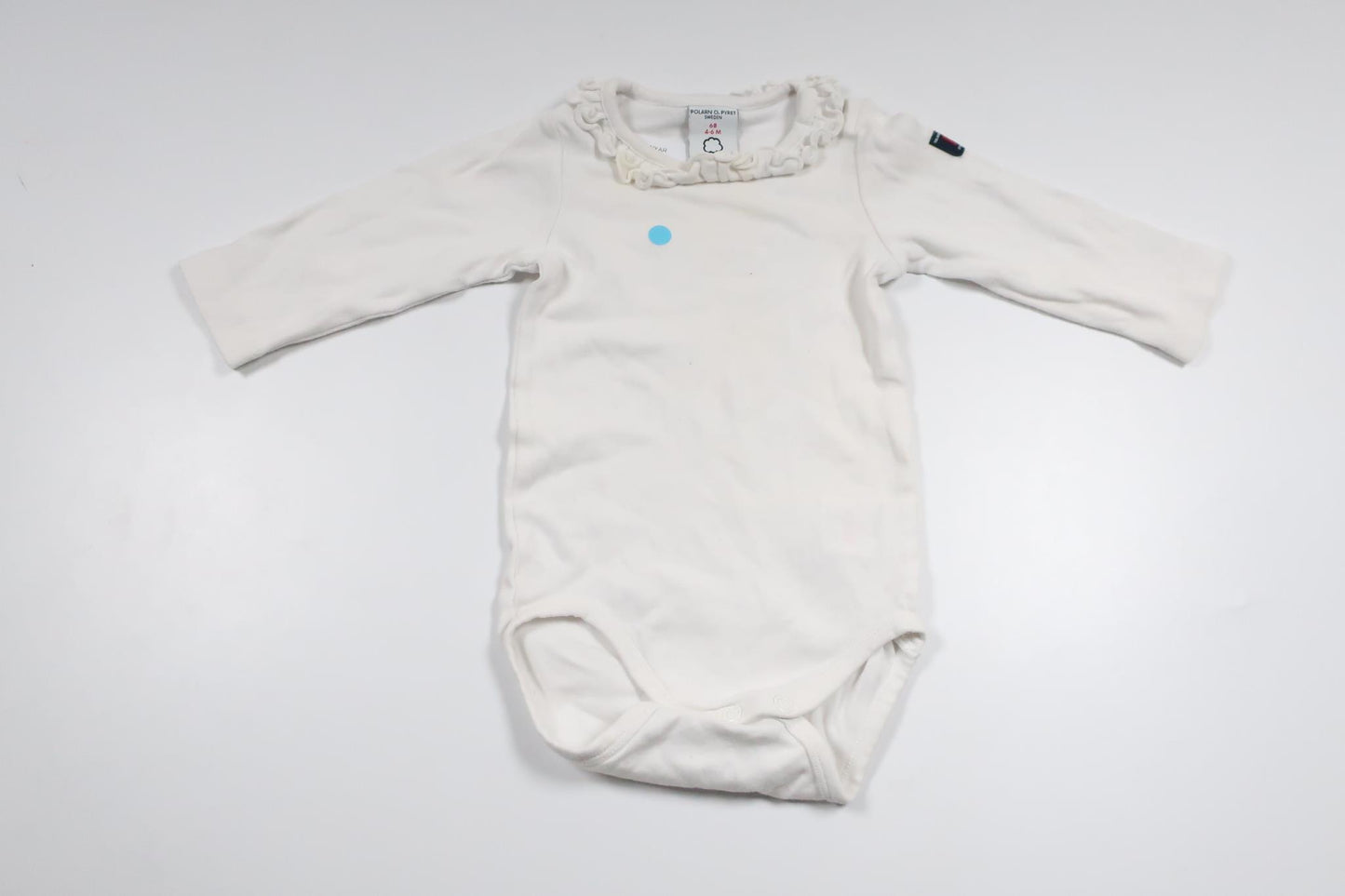 Body with collar from Polarn o. Pyret - Size 68 - White
