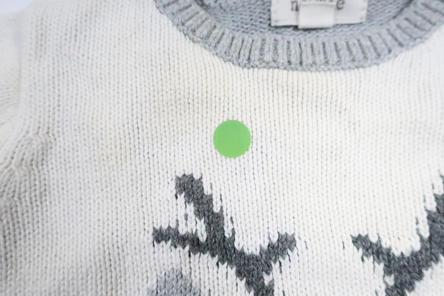 Strickpullover von Newbie – Größe 62 – Grau