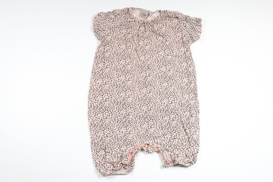 Leopardenmuster-Jumpsuit von Petit by Sofie Schnoor – Größe 92 – Rosa