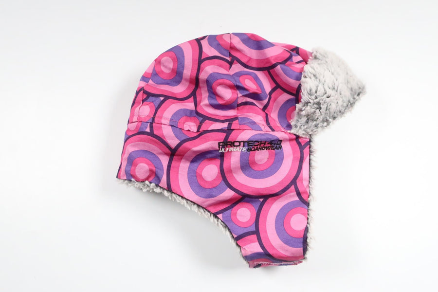 Fleece-lined winter hat from Unknown - Size 48 - Pink
