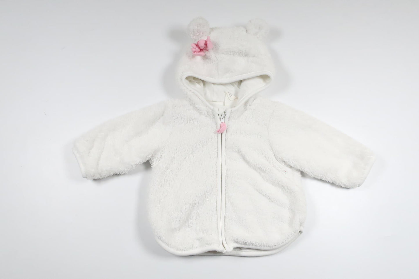 Fleece hoodie from H&M - Size 62 - White