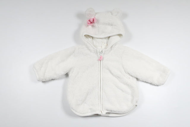Fleece hoodie from H&M - Size 62 - White