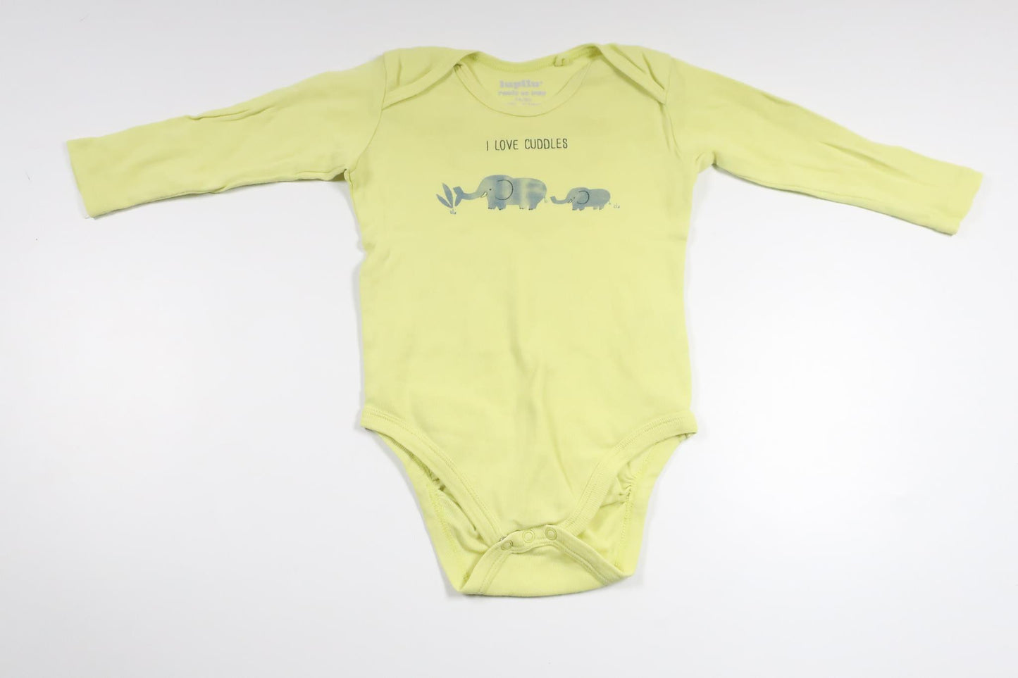 Body von Lupilu – Größe 74/80 – Gelb