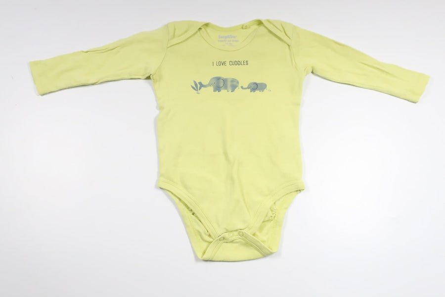 Body von Lupilu – Größe 74/80 – Gelb