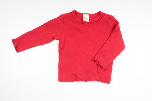 Ribbed sweater from H&amp;M - Size 62 - Red