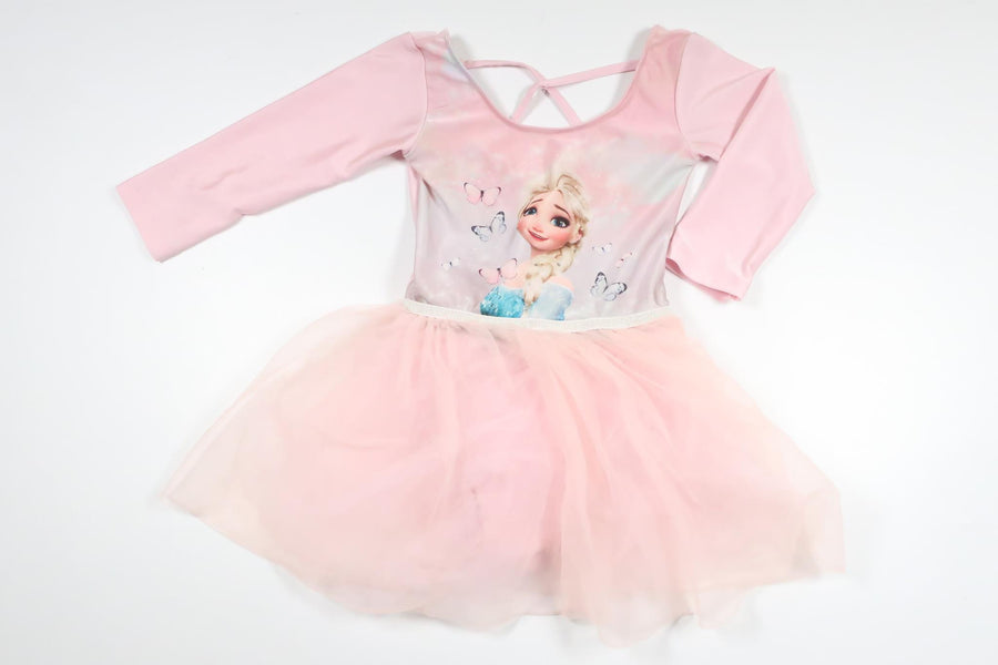 Bodysuit/Dance Costume Frost from H&M - Size 98/104 - Pink