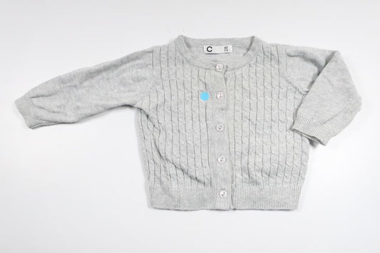 Knitted cardigan from Cubus - Size 62 - Grey