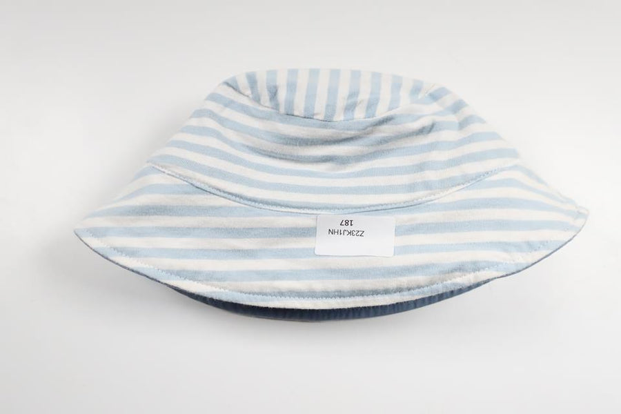 Wendbarer Sonnenhut von unbekannter Marke – Größe 56/62 – Blau