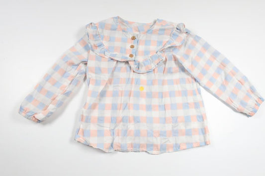Checked tunic from H&amp;M - Size 86 - Blue