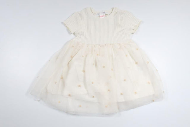 Party dress/tulle dress from Zara - Size 74/80 - Off-white