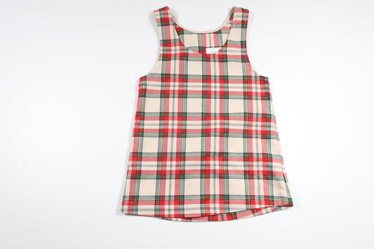 Checked dress from H&amp;M - Size 92 - Beige