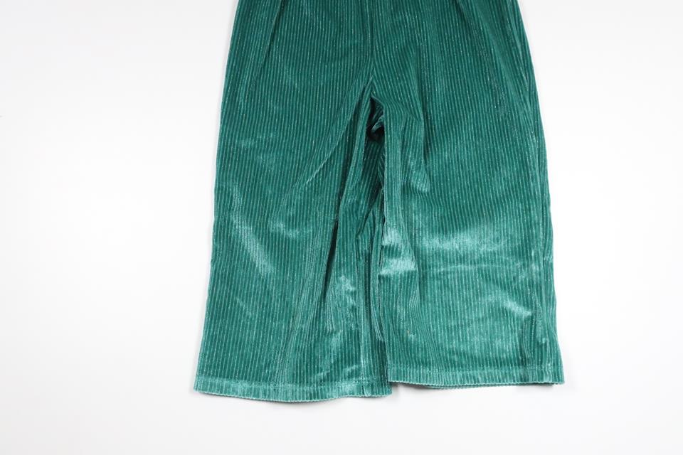 Velours-Overall von Kappahl – Größe 86/92 – Grün