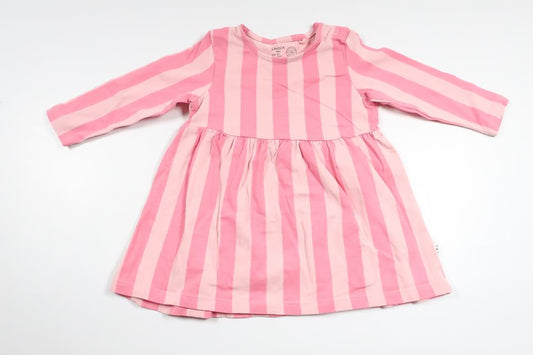 Gestreiftes Kleid von Lindex – Größe 68 – Rosa