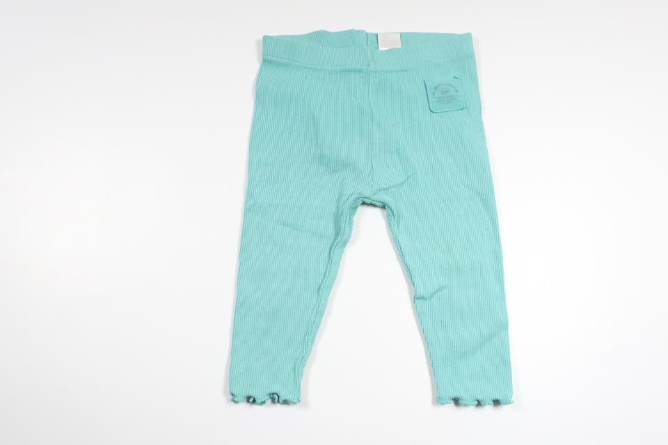 Ribbed trousers from Zara - Size 74/80 - Blue