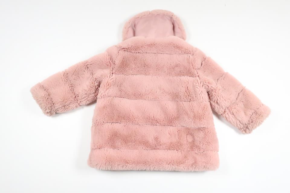 Faux fur jacket from Belle Amie - Size 80 - Pink