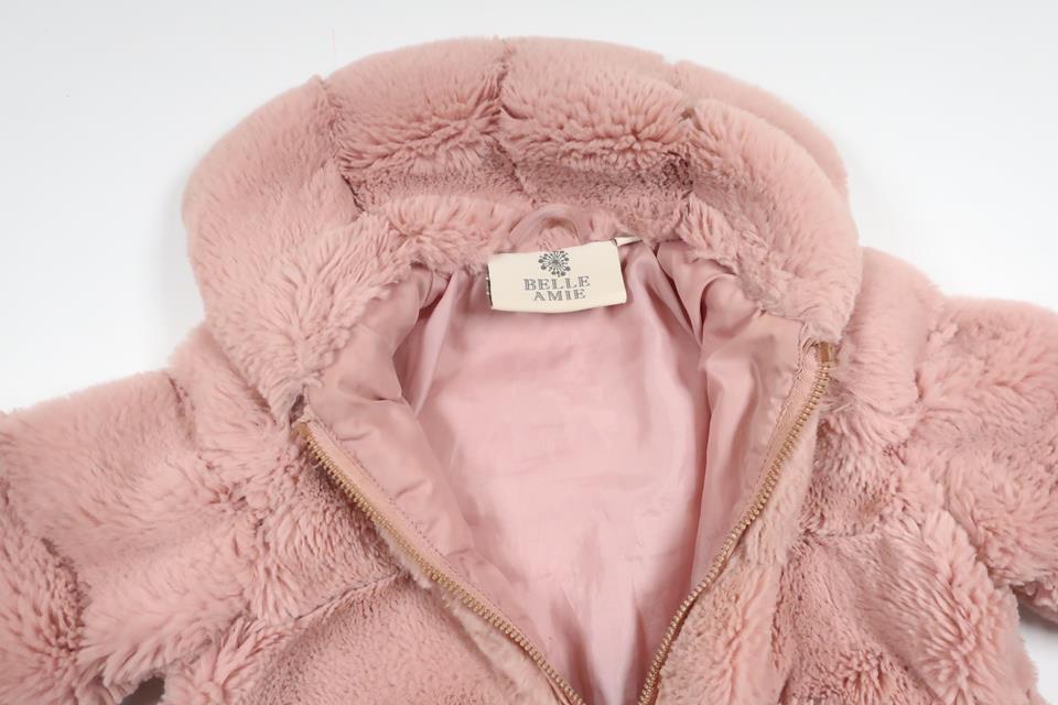 Faux fur jacket from Belle Amie - Size 80 - Pink