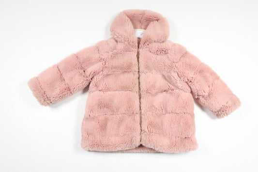 Faux fur jacket from Belle Amie - Size 80 - Pink