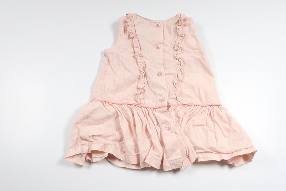 Gepunktetes Kleid von Lindex – Größe 68 – Rosa