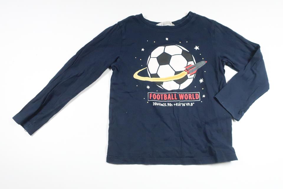 Pullover von H&MM - Größe 110/116 - Marineblau