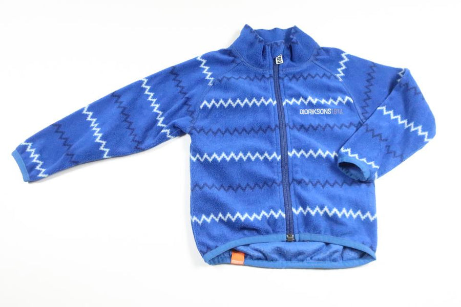 Fleecejacke von Didriksons – Größe 80 – Blau