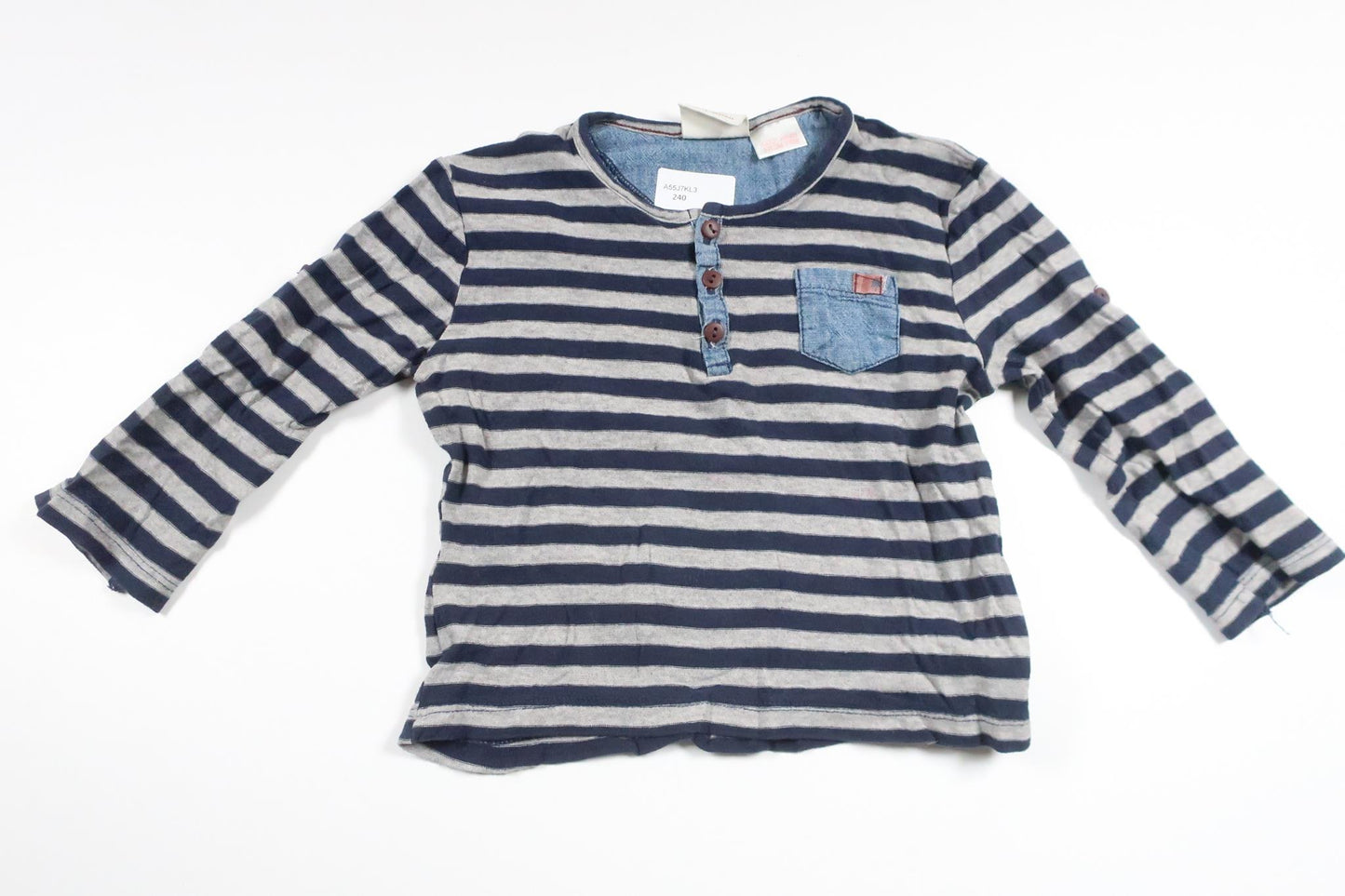 Striped sweater from Zara - Size 86 - Grey