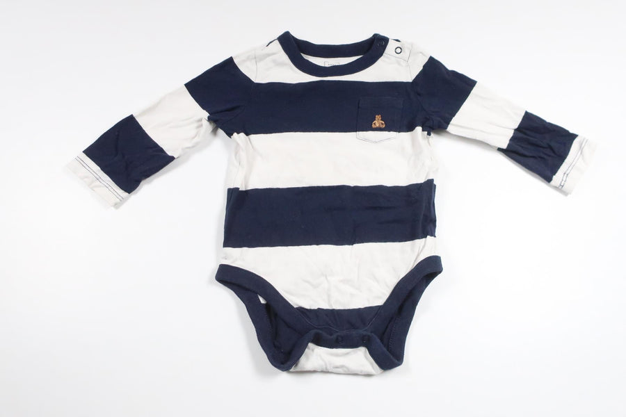 Babybody von Baby GAP – Größe 74 – Marineblau