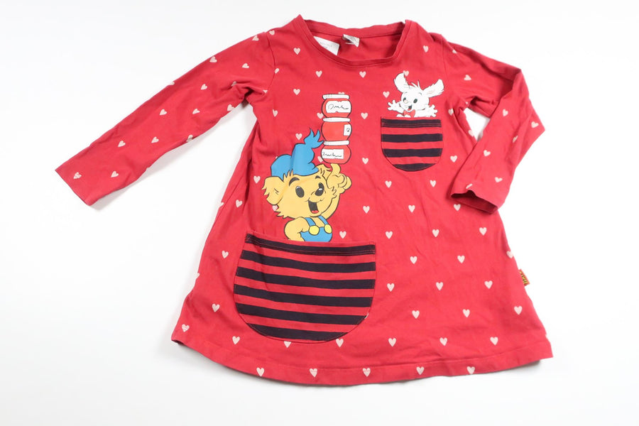 Kleid von Bamse by Lindex – Größe 92 – Rot