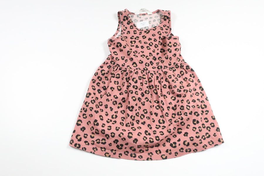Leopardenkleid von H&MM - Größe 92 - Rosa