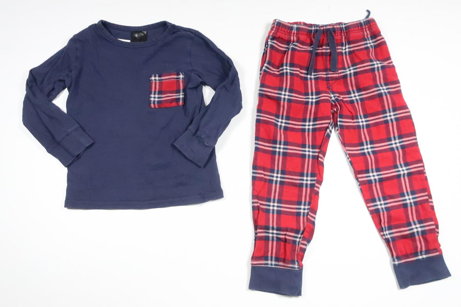 Zweiteiliger Pyjama von H&MM - Größe 110/116 - Mehrfarbig