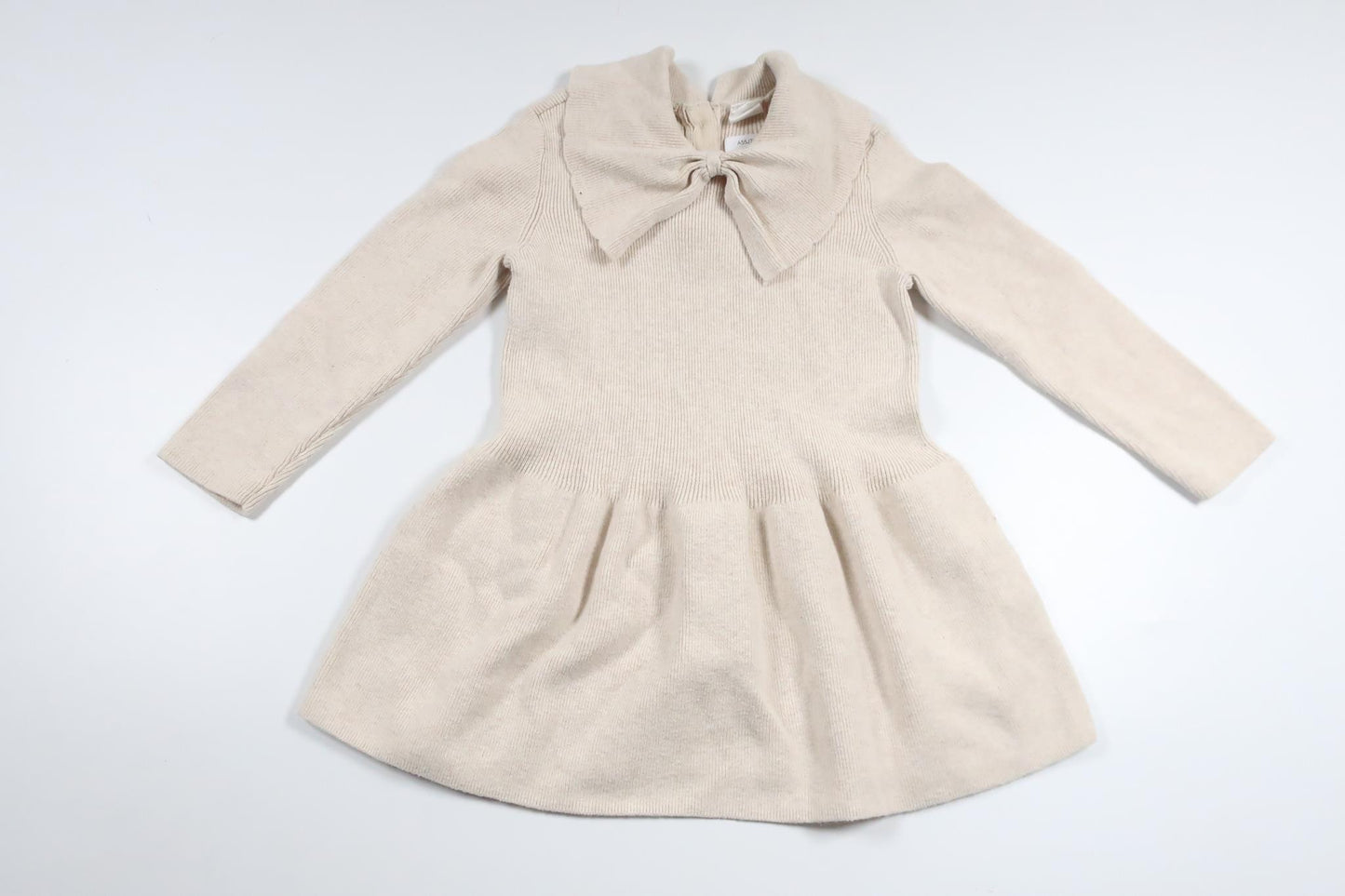 Strickkleid von H&MM - Größe 86 - Beige